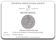 2008 RHS Chelsea Silver medal winner