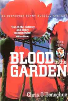 Blood in the Garden book cover written by Chris O’Donoghue