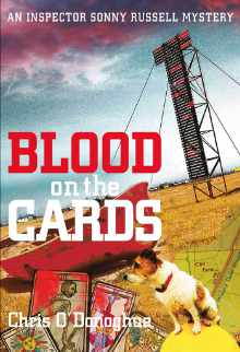Blood on the Cards book cover written by Chris O’Donoghue