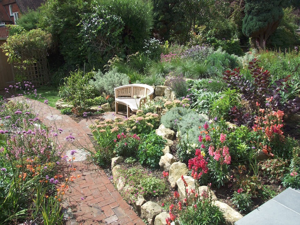 Eastbourne Arts and Crafts Garden Design - Chris O'Donoghue Garden
